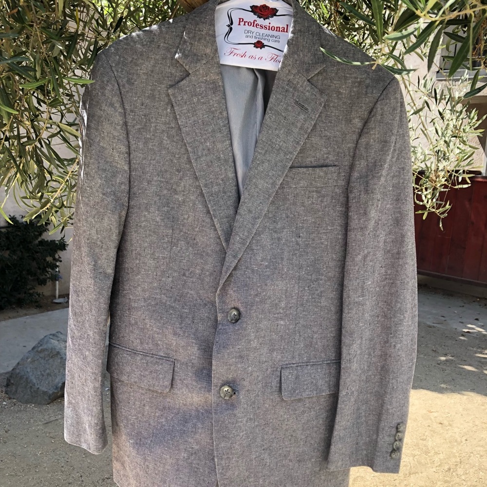 New Linen Classic Fit Stafford sport coat, 38R
